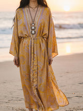 Load image into Gallery viewer, Vintage Silk Long Robe