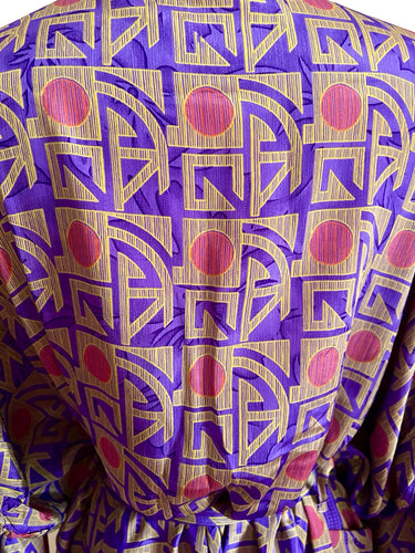 Vintage Silk Long Robe