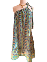 Load image into Gallery viewer, Vintage Silk Sari Dress