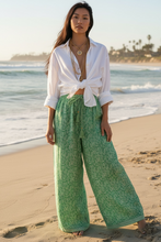 Load image into Gallery viewer, Vintage Sari Silk Palazzo Pant XS