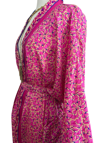 Vintage Silk Long Robe