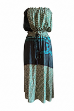 Load image into Gallery viewer, Vintage Silk Sari 2pc Skirt Set