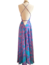 Load image into Gallery viewer, Vintage Silk Sari Dress