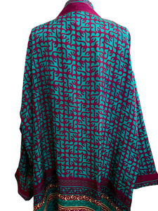 Vintage Silk Robe