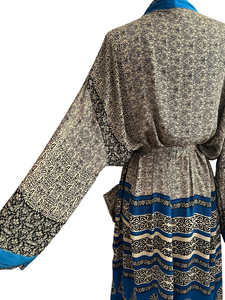 Vintage Silk Long Robe