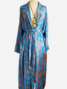 Vintage Silk Robe