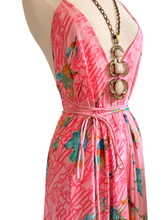 Load image into Gallery viewer, Vintage Silk Sari Dress