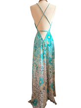 Load image into Gallery viewer, Vintage Silk Sari Dress