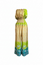 Load image into Gallery viewer, Vintage Silk Sari 2pc Pant Set