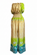 Load image into Gallery viewer, Vintage Silk Sari 2pc Pant Set
