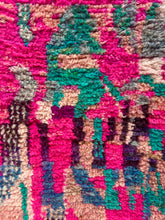 Load image into Gallery viewer, Fuchsia + Teal Boujaad Runner 2’2”x7’