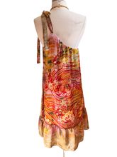 Load image into Gallery viewer, Vintage Silk Sari Dress