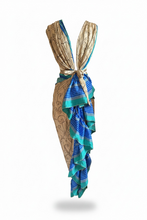 Load image into Gallery viewer, Vintage Silk Sari Sarong