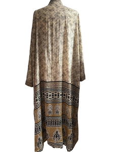 Vintage Silk Long Robe