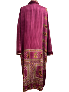 Vintage Silk Robe