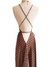 Load image into Gallery viewer, Vintage Silk Sari Dress