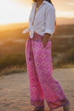 Load image into Gallery viewer, Vintage Sari Silk Palazzo Pant L/XL