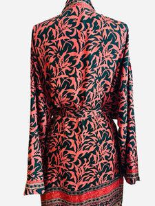 Vintage Silk Long Robe