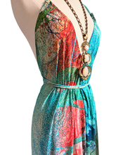 Load image into Gallery viewer, Vintage Silk Sari Dress