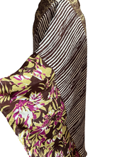 Load image into Gallery viewer, Vintage Silk Sari Dress Midi