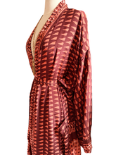 Load image into Gallery viewer, Vintage Silk Long Robe