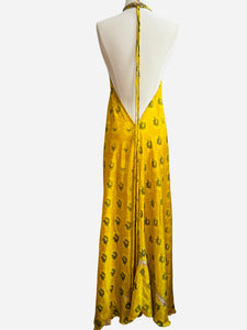 Vintage Silk Sari Dress