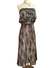 Load image into Gallery viewer, Vintage Silk Sari 2pc Skirt Set