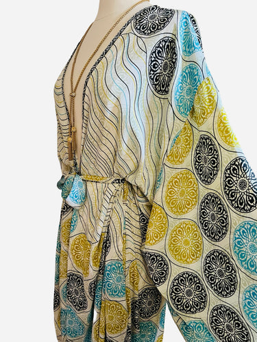 Vintage Silk Long Robe