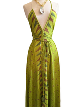 Load image into Gallery viewer, Vintage Silk Sari Dress