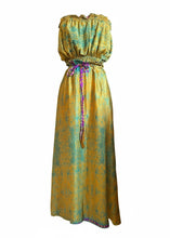 Load image into Gallery viewer, Vintage Silk Sari 2pc Skirt Set