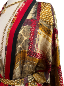Vintage Silk Robe