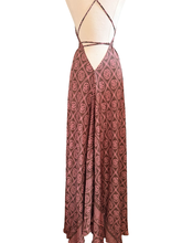 Load image into Gallery viewer, Vintage Silk Sari Dress