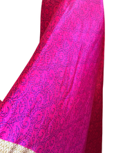 Load image into Gallery viewer, Vintage Silk Sari Dress