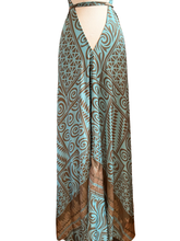 Load image into Gallery viewer, Vintage Silk Sari Dress