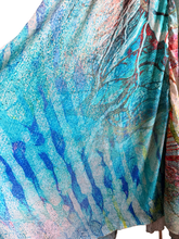 Load image into Gallery viewer, Vintage Silk Sari Dress