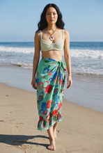 Load image into Gallery viewer, Vintage Silk Sari Sarong