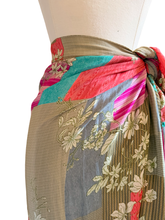 Load image into Gallery viewer, Vintage Silk Sari Sarong
