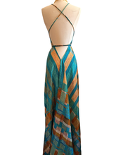 Load image into Gallery viewer, Vintage Silk Sari Dress
