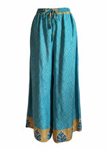Load image into Gallery viewer, Vintage Sari Silk Palazzo Pant XS