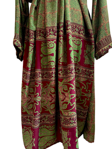 Vintage Silk Robe