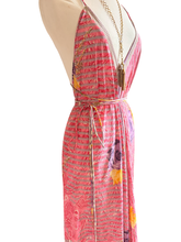 Load image into Gallery viewer, Vintage Silk Sari Dress