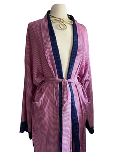 Vintage Silk Long Robe