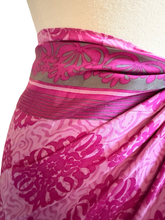 Load image into Gallery viewer, Vintage Silk Sari Sarong