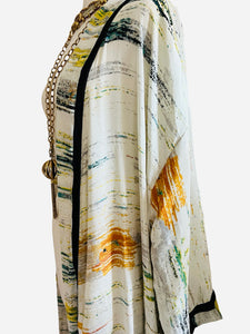 Vintage Silk Long Robe