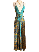 Load image into Gallery viewer, Vintage Silk Sari Dress