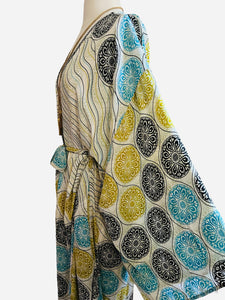 Vintage Silk Long Robe