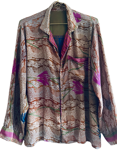 Vintage Silk Lounge Set Large