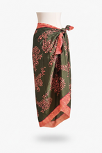 Load image into Gallery viewer, Vintage Silk Sari Sarong