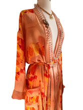 Load image into Gallery viewer, Vintage Silk Long Robe