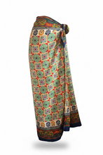 Load image into Gallery viewer, Vintage Silk Sari Sarong